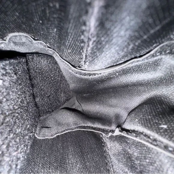 Black Over-the-Knee Heeled Boots with Lace-Up – Size 7 Unbranded - Picture 12 of 12